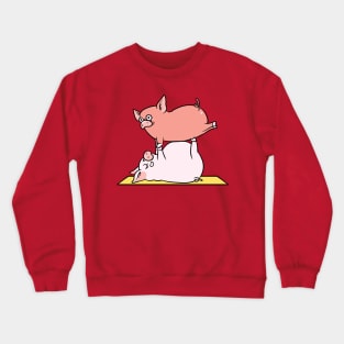 Acroyoga Pig Crewneck Sweatshirt